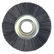 Weiler Burr-Rx 8" Crimped Filament Wheel Brush .026/120CG Fill 2" Arbor Hole 86126